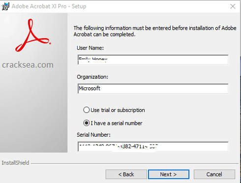 how to download adobe acrobat with serial number